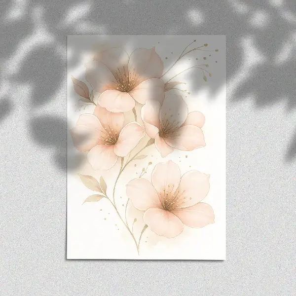 Dusty Rose Art Print - Wall Art for Home Decor