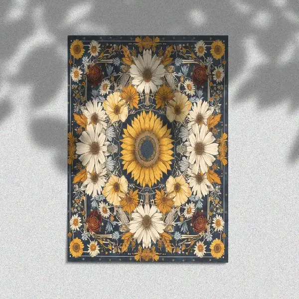 Sunflower Art Print - Vibrant Floral Wall Decor